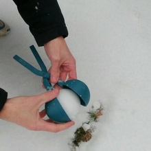 snowball pliers snow ball clip battle 3d print model - Mito3D