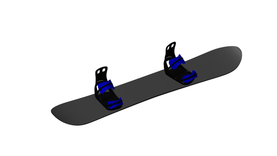 snowboard esporte Toque bola 3d print model - Mito3D