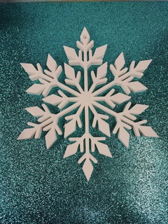 snowflake flake snow christmas party home decoration bricoloup 3d 3d print model - Mito3D
