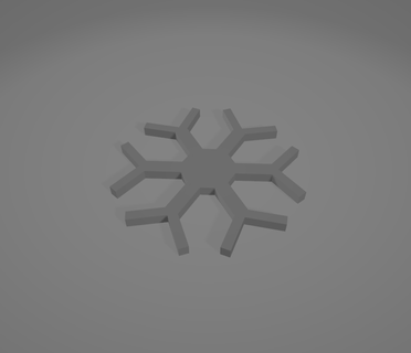 snowflake snowflake  3d print model - Mito3D