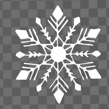snowflake christms dec decor 3d print model - Mito3D