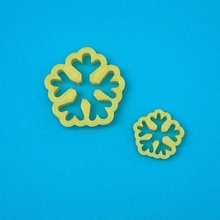 snowflake cookie cutter cutters bakery fondant snow flake frozen 3d print model - Mito3D