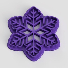 snowflake cookie cutter home 3d print model - Mito3D