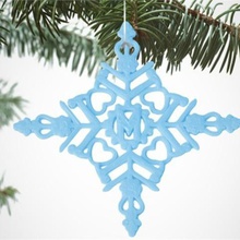 fiocco di neve decorazione casa 3d print model - Mito3D