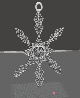 snowflake decorations christmasxcults Fashion snowflake decorations #christmasxcults  3d print model - Mito3D