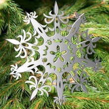 snowflake sobeauty 3dgregor home christmas ball star fir tree made printable printing 3d print model - Mito3D