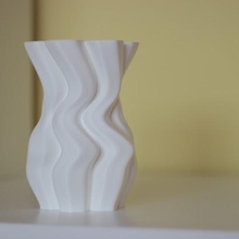 fiocco di neve vaso casa fiori la decorazione 3d print model - Mito3D