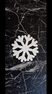 snowflakes Zuhause Haus Flocken Dekoration Schnee christmasxcults 3d print model - Mito3D
