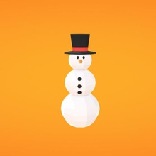 snowman home 3d print model - Mito3D