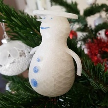 snowman christmas snow man decoration 3d print model - Mito3D