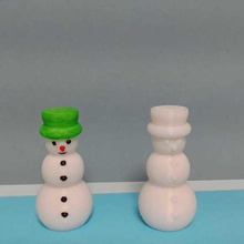 muñeco de nieve art lindo la juguete navidad invierno 3d print model - Mito3D