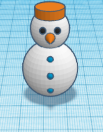 snowman Various 3d print model - Mito3D