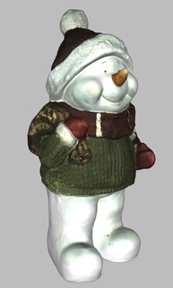 snowman bag 3d print model - Mito3D