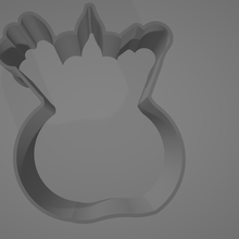 snowman cookie cutter cooking 3d print model - Mito3D