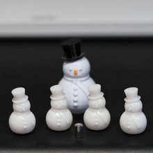 snowman fridge magnets magnet christmas anycubic photon weihnachten weihnachtsdekoration hlschrankmagnet 3d print model - Mito3D