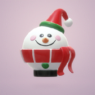 pupazzo neve scp 004 arte decorazione Natale globo ornamento festoso stagione Magia dettaglio personalizzabile regalo 3d print model - Mito3D