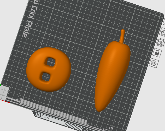 schneemann spielzeuge taste karotte schnee weihnachten winter urlaub spaß 3D print model - Mito3D