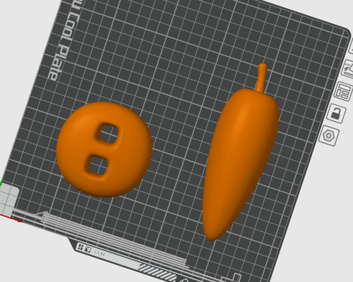 schneemann spielzeuge taste karotte schnee weihnachten winter urlaub spaß 3d print model - Mito3D