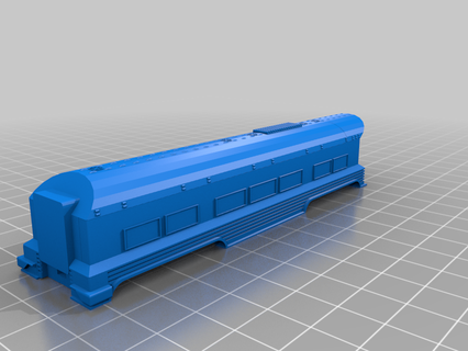 snowpiercer 3rd classe bestiame macchina scala treno 3d stampa 3d print model - Mito3D