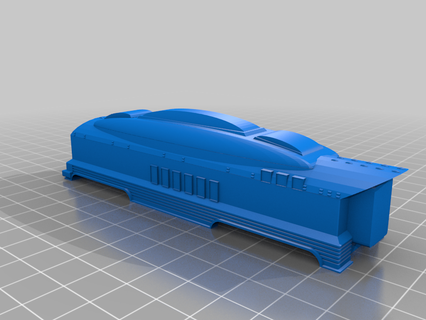 snowpiercer classe entendu voiture échelle train 3d impression 3d print model - Mito3D