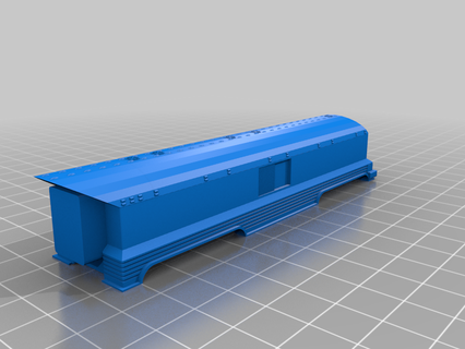 snowpiercer tailleur cargaison voiture Port bras échelle train 3d impression 3d print model - Mito3D