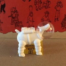 neigeux scaphandre milou bobbie Tintin Kuifje herge chien 3d print model - Mito3D