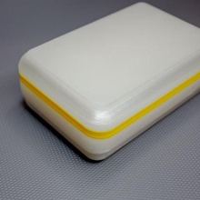 soap box 98x62x28mm nesti dante bar home soapdish case dish travel bathroom 3d print model - Mito3D