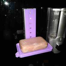 soap dish home shower 3d print model - Mito3D