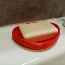 jabón plato baño 3d print model - Mito3D