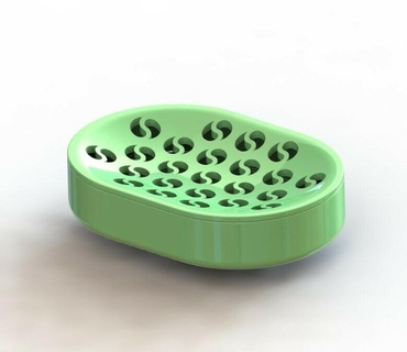 soap dish holder bath bathroom sink budget 3d print model - Mito3D