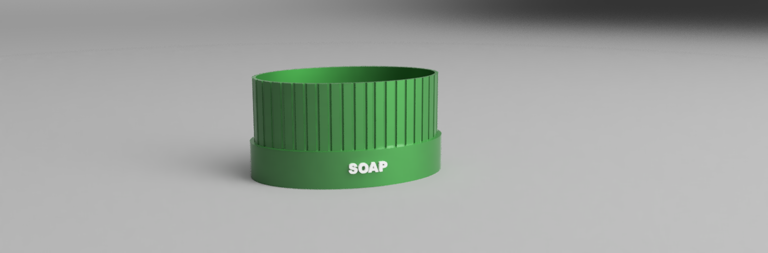 soap dish home decor 3D print model - Mito3D