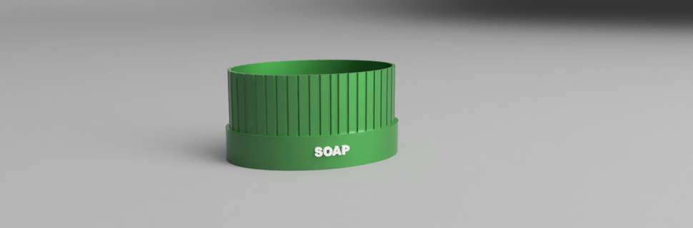 soap dish soap dish home decor  3d print model - Mito3D