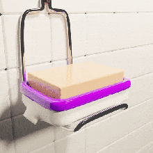 jabón plato lateral agua escapar bañera ducha 3d print model - Mito3D