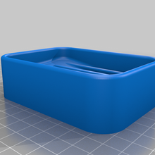 jabón plato lavabo desagüe saboneteira drenar paraca nicho baño soporte 3d print model - Mito3D