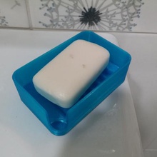 porta sapone casa soapholder bagno 3d print model - Mito3D