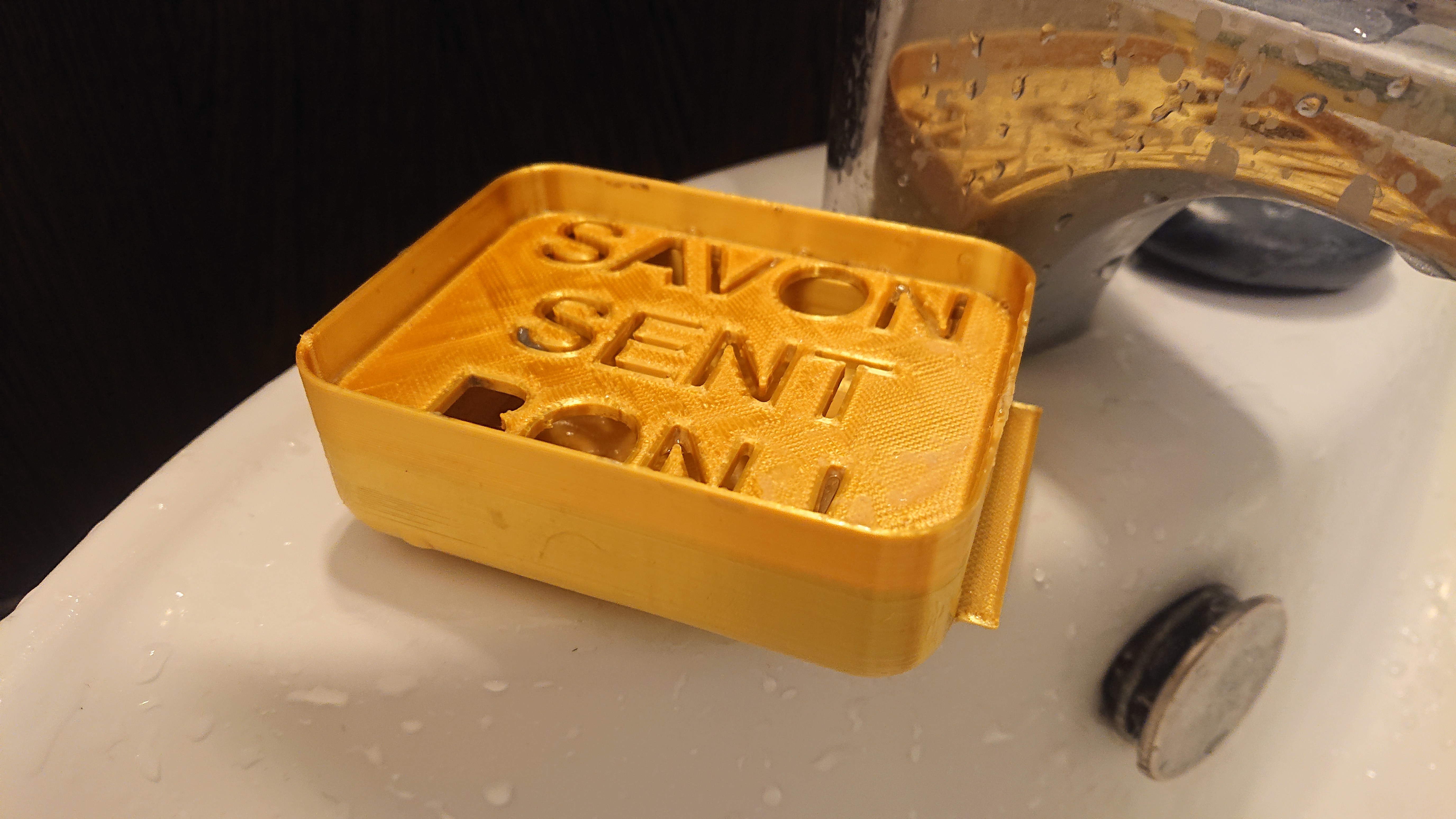 Seife Halter Unterstützung Box 3D print model - Mito3D