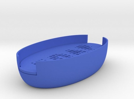 Seife Halter Unterstützung Ernte Kreis Anhänger 3d print model - Mito3D