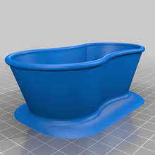 soap holder bath style 3d print model - Mito3D