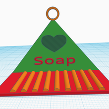 soap holder bathrom home gadets bath 3d print model - Mito3D