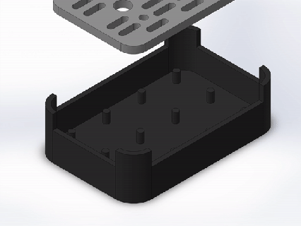 Sabonete suporte bandeja parede monte opção banheiro cozinha 3d print model - Mito3D