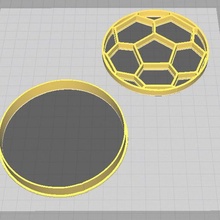 soccer ball game 3d print model - Mito3D