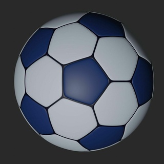 soccer ball football game toy match field stadium sport sphere world cup 3d print model - Mito3D