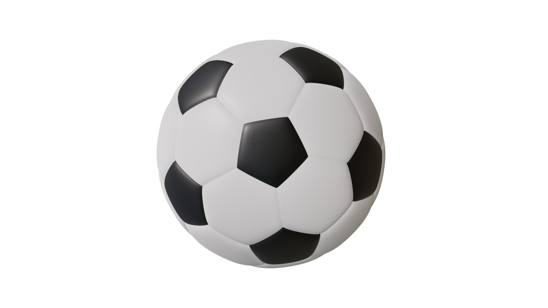 Fußball Ball 3D print model - Mito3D