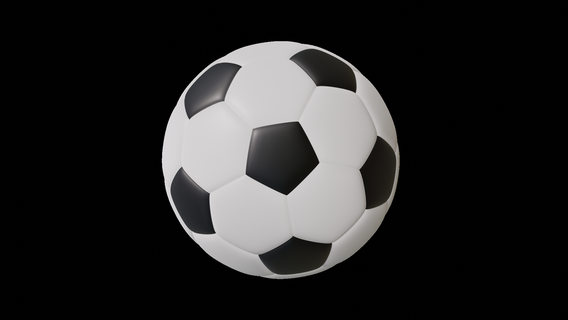 soccer ball 3d print model - Mito3D