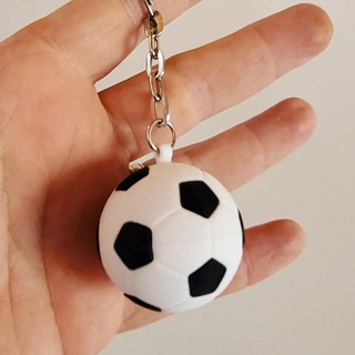 Fußball Ball rot Gelb Karte Schlüssel Ketten Fußball Ball Karte rot Gelb 3d print model - Mito3D