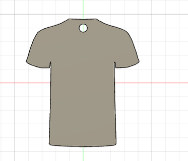 soccer shirt adapt soccer keychain shirt  3d print model - Mito3D