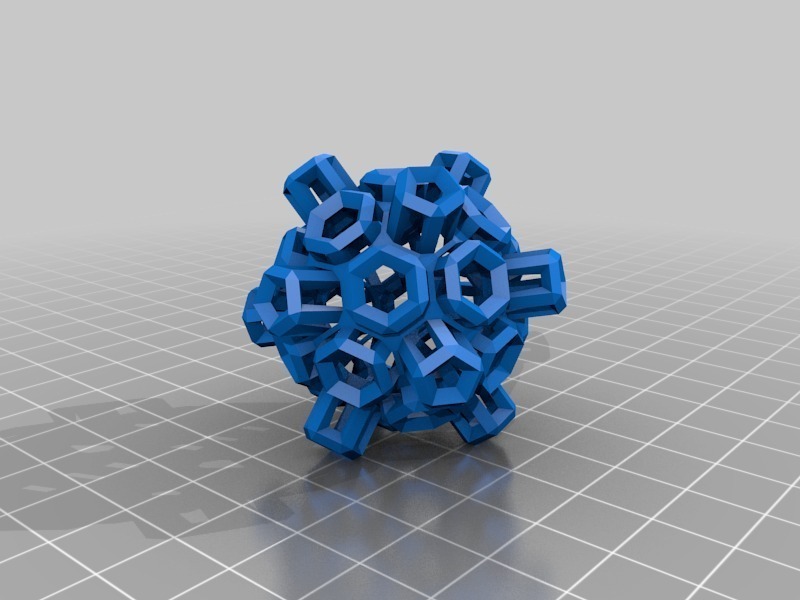 balón fútbol matemáticas Arte 3D print model - Mito3D