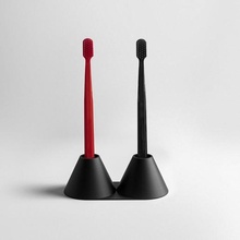 sozial entfernt Zahn Bürsten Hygiene Zahnbürste Veranstalter Badezimmer 3d print model - Mito3D