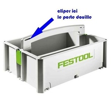 socket holder 13 festool box tools storage 3d print model - Mito3D
