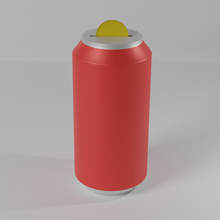 soda bank soda can piggy bank decoration 3d print model - Mito3D